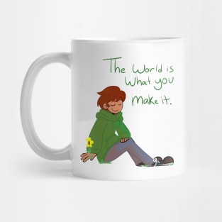 Eddsworld Inspired The World Is What You Make It Mug